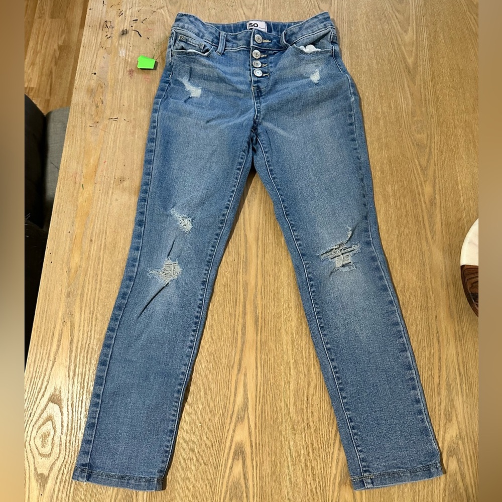 SO Sky Blue Denim Pants
